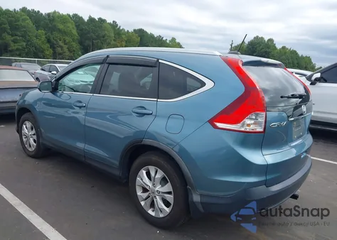 2013 Honda Cr-V Ex-L из США, поврежденный, VIN 5J6RM4H75DL070239